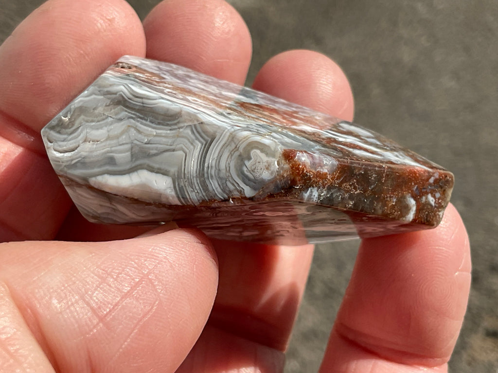 46g Mexican Crazy Lace Agate Freeform 17A