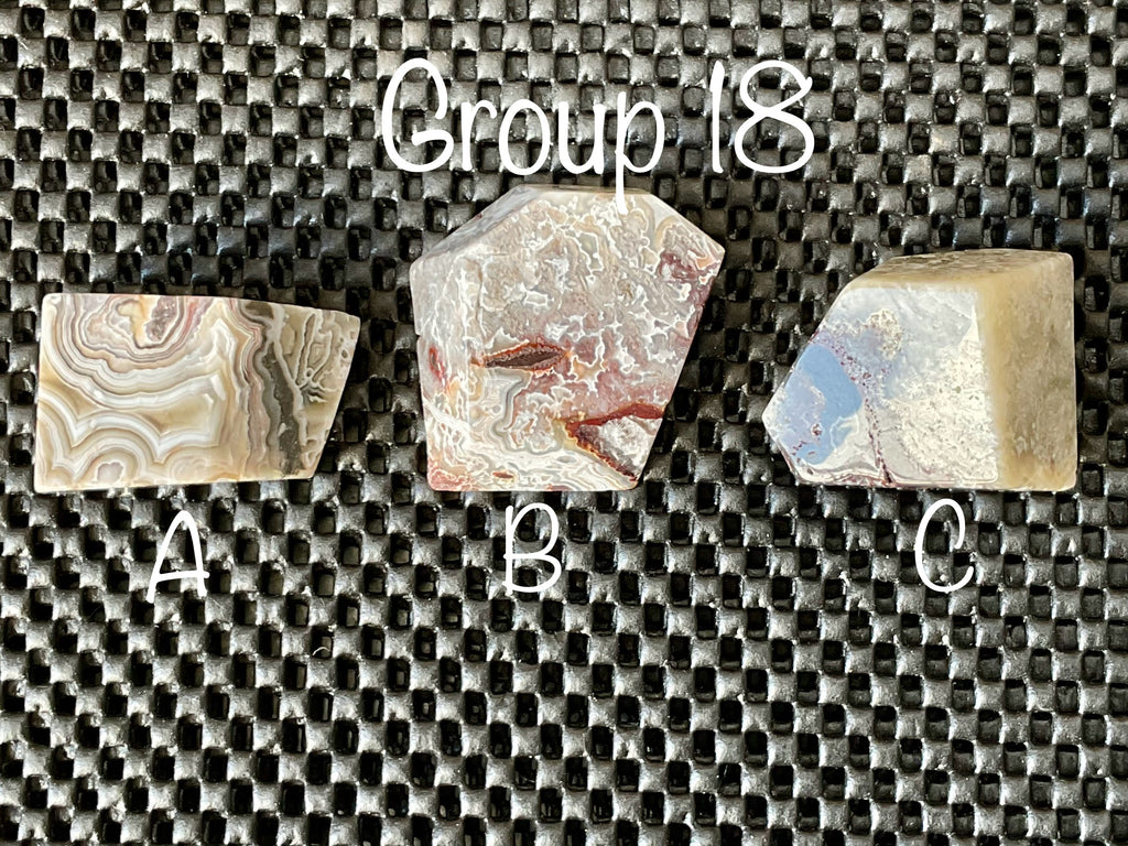 54g Mexican Crazy Lace Agate Freeform 18A
