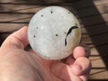 369g Tourmalated Quartz Sphere 1C