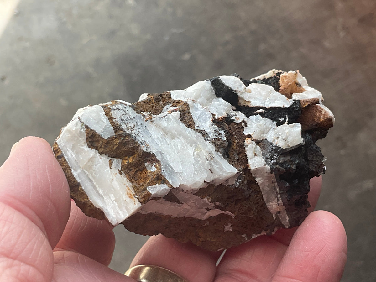 224g Goethite on Baryte from Linkes Load, South Australia