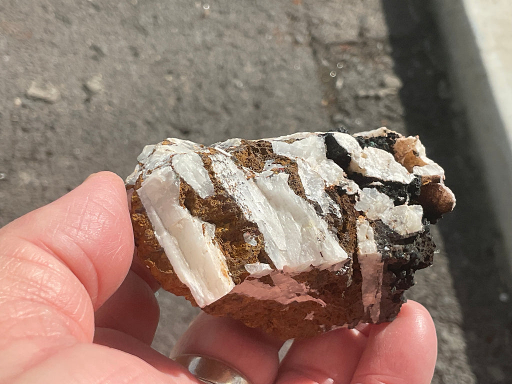 224g Goethite on Baryte from Linkes Load, South Australia