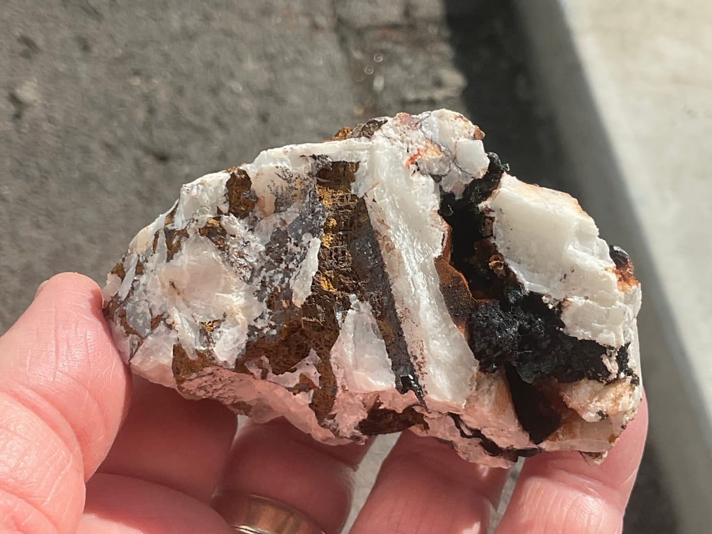 224g Goethite on Baryte from Linkes Load, South Australia