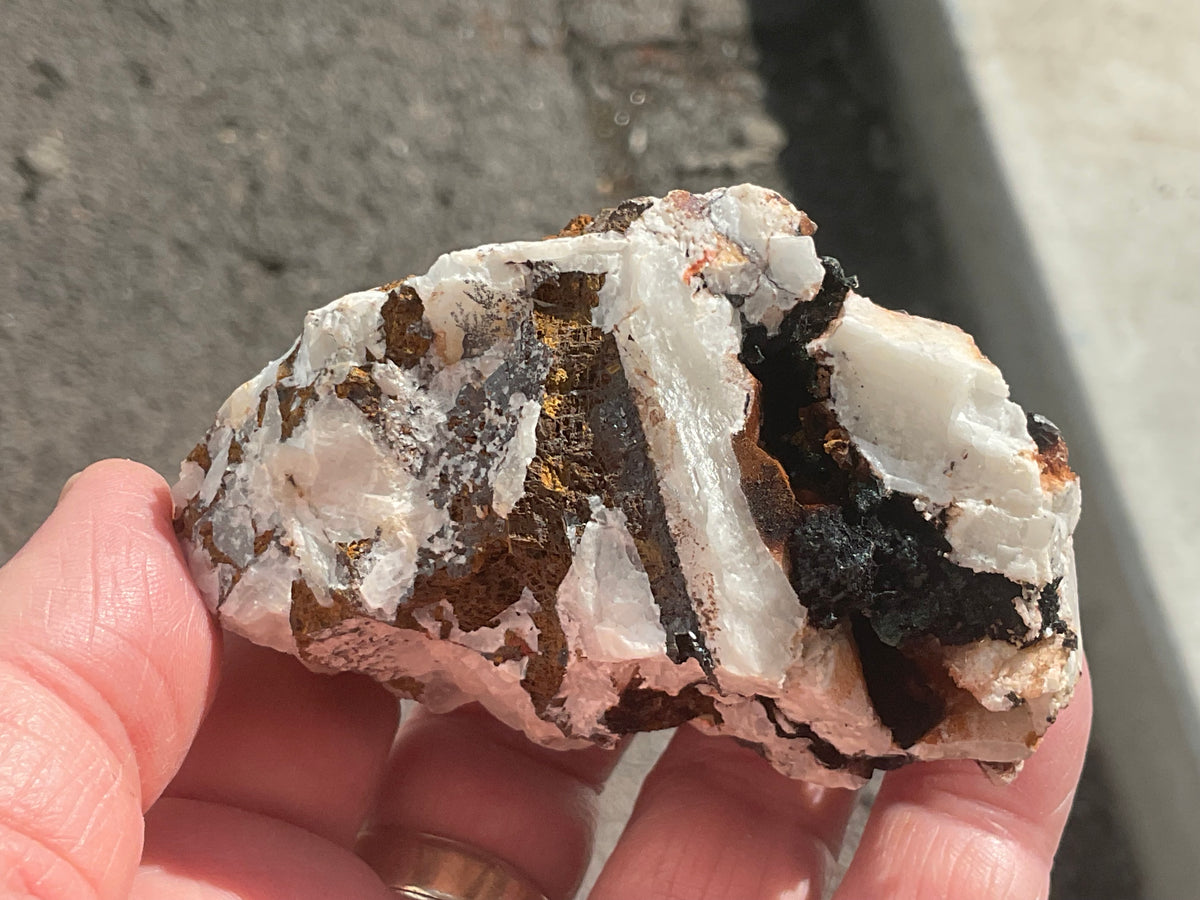 224g Goethite on Baryte from Linkes Load, South Australia