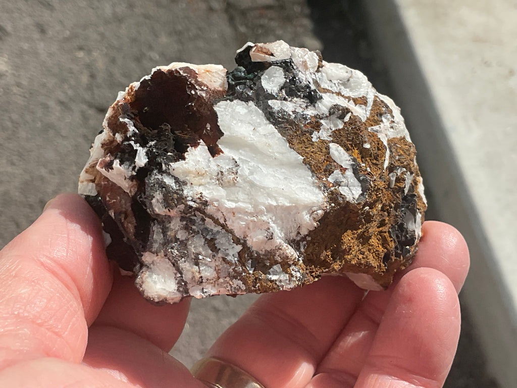 224g Goethite on Baryte from Linkes Load, South Australia