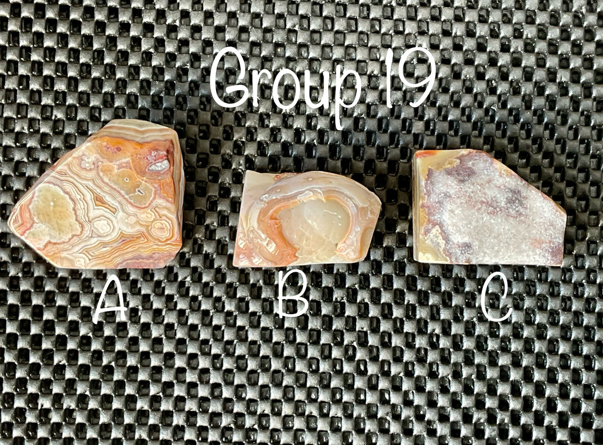 76g Mexican Crazy Lace Agate Freeform 19C