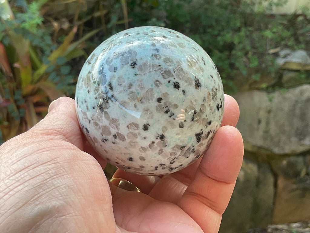 359g “Kiwi Jasper” Sphere 1A
