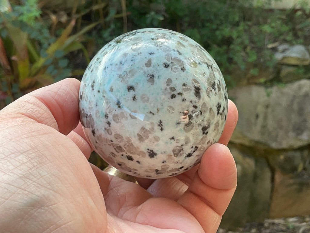 359g “Kiwi Jasper” Sphere 1A