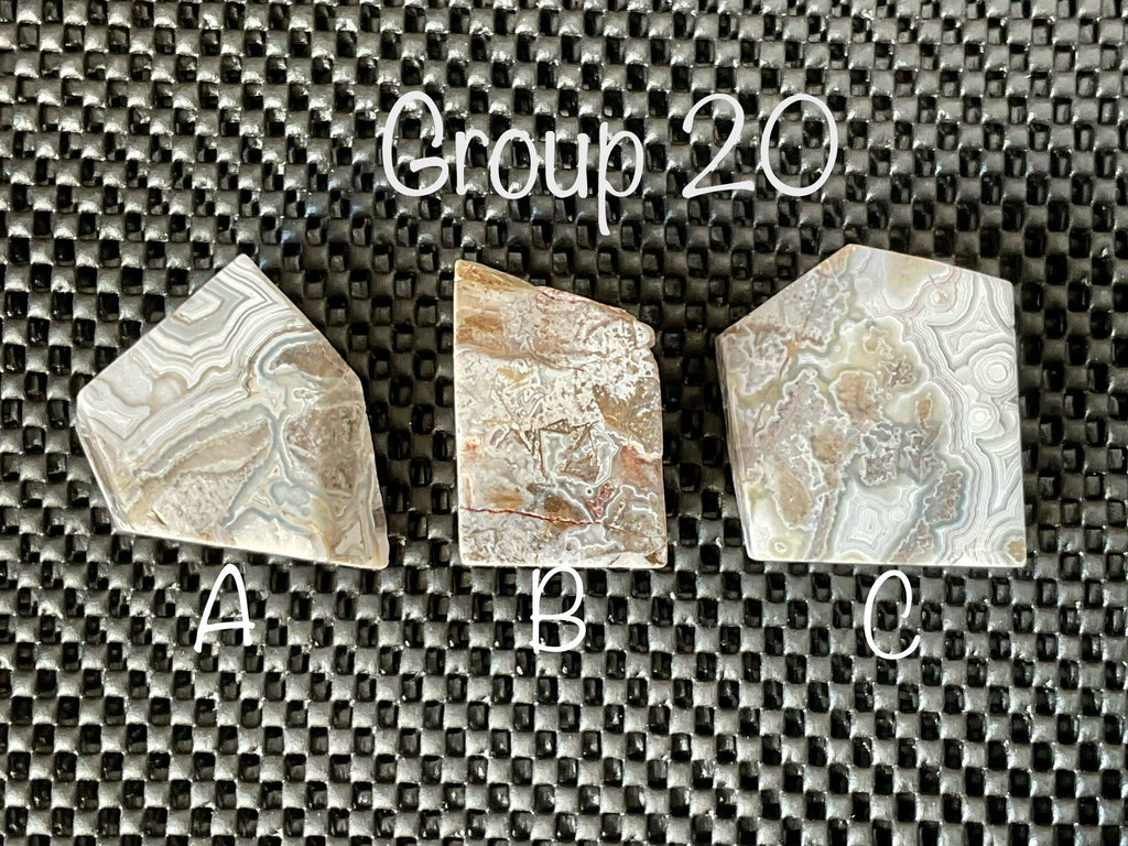 100g Mexican Crazy Lace Agate Freeform 20B