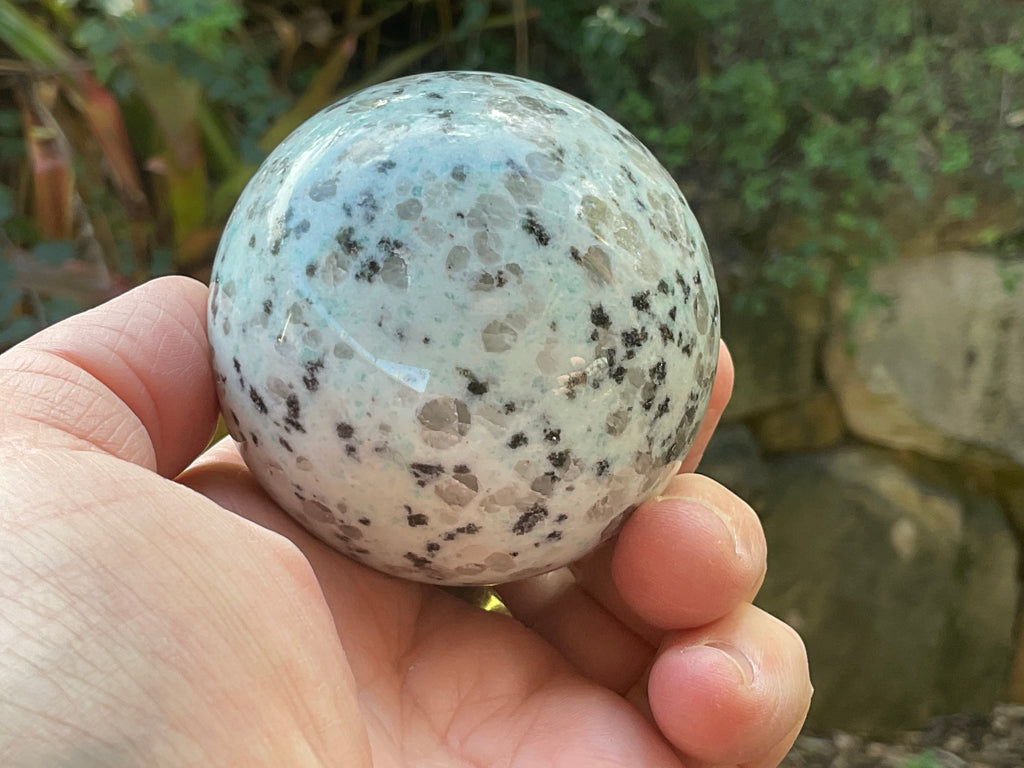 331g “Kiwi Jasper” Sphere 1C
