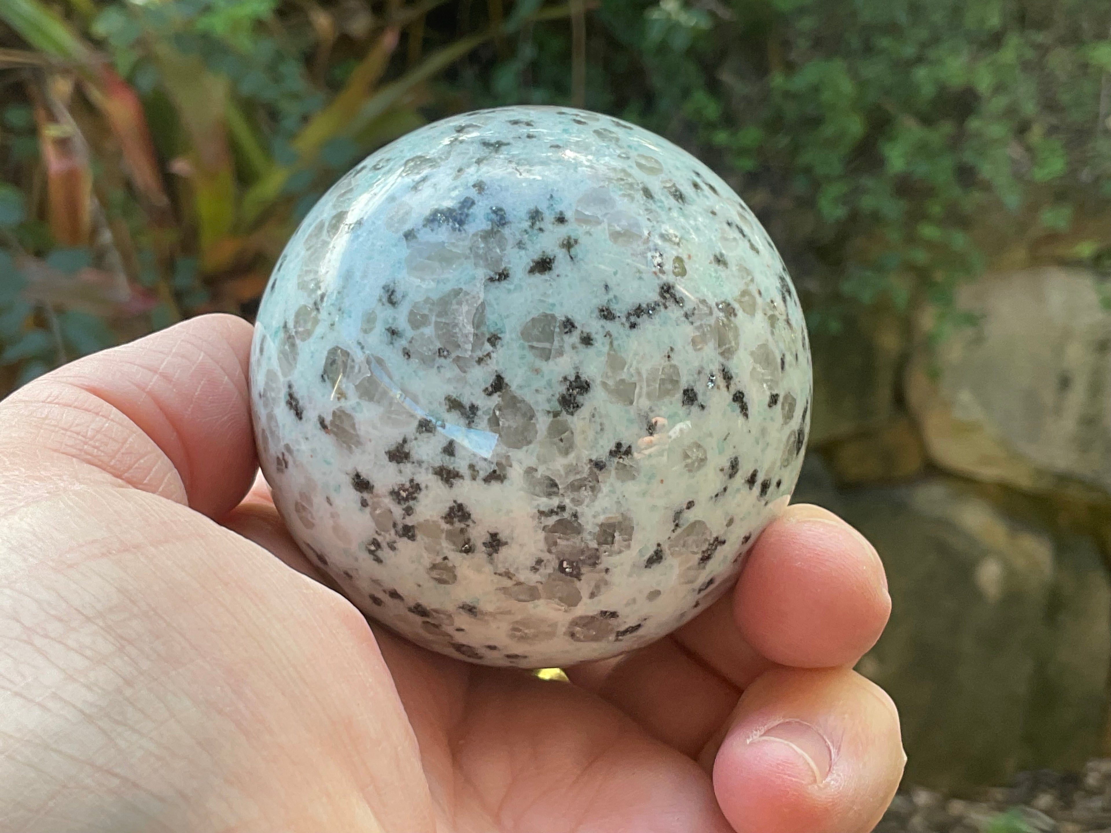 331g “Kiwi Jasper” Sphere 1C