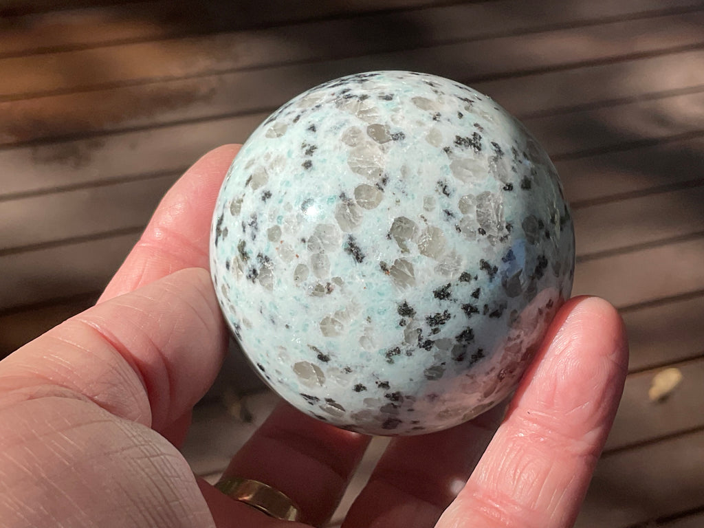 331g “Kiwi Jasper” Sphere 1C