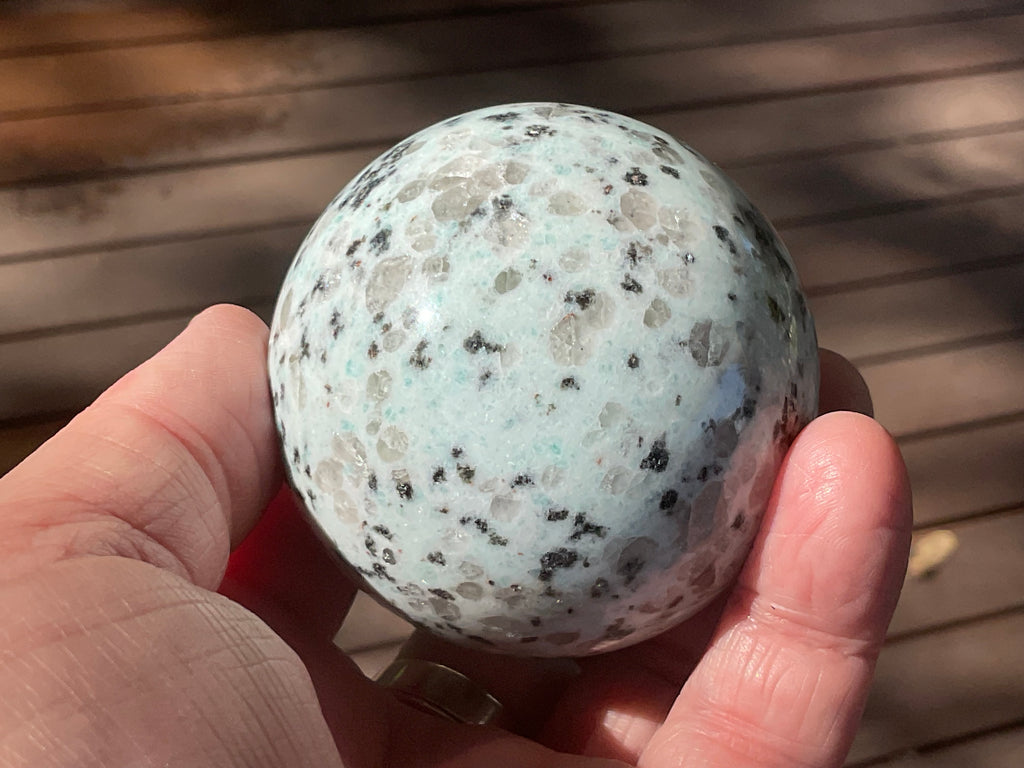 331g “Kiwi Jasper” Sphere 1C