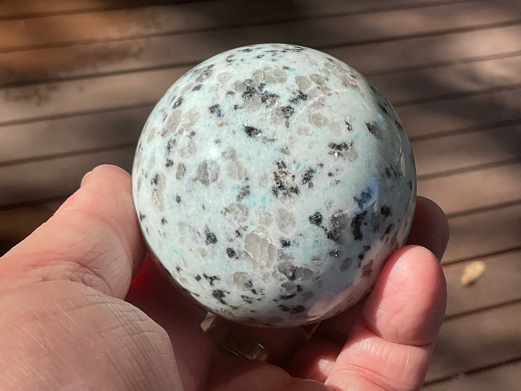 331g “Kiwi Jasper” Sphere 1C