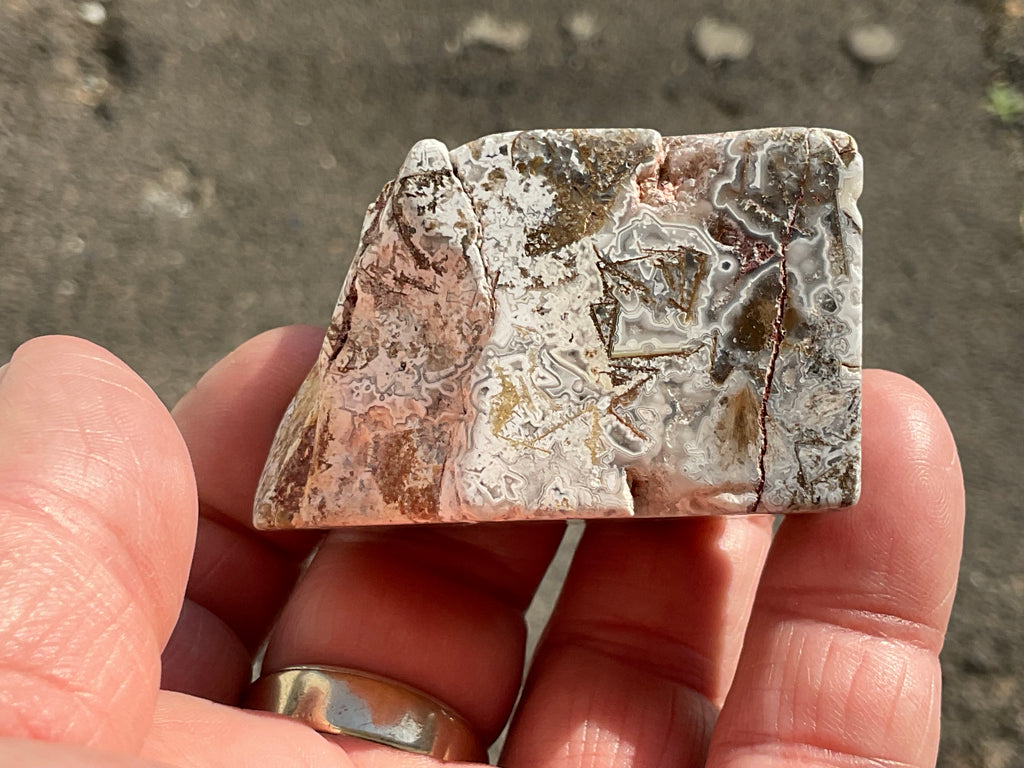 100g Mexican Crazy Lace Agate Freeform 20B