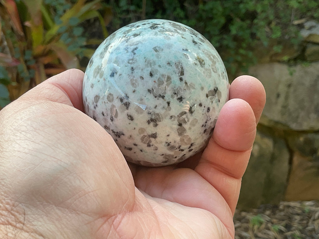 343g “Kiwi Jasper” Sphere 2C