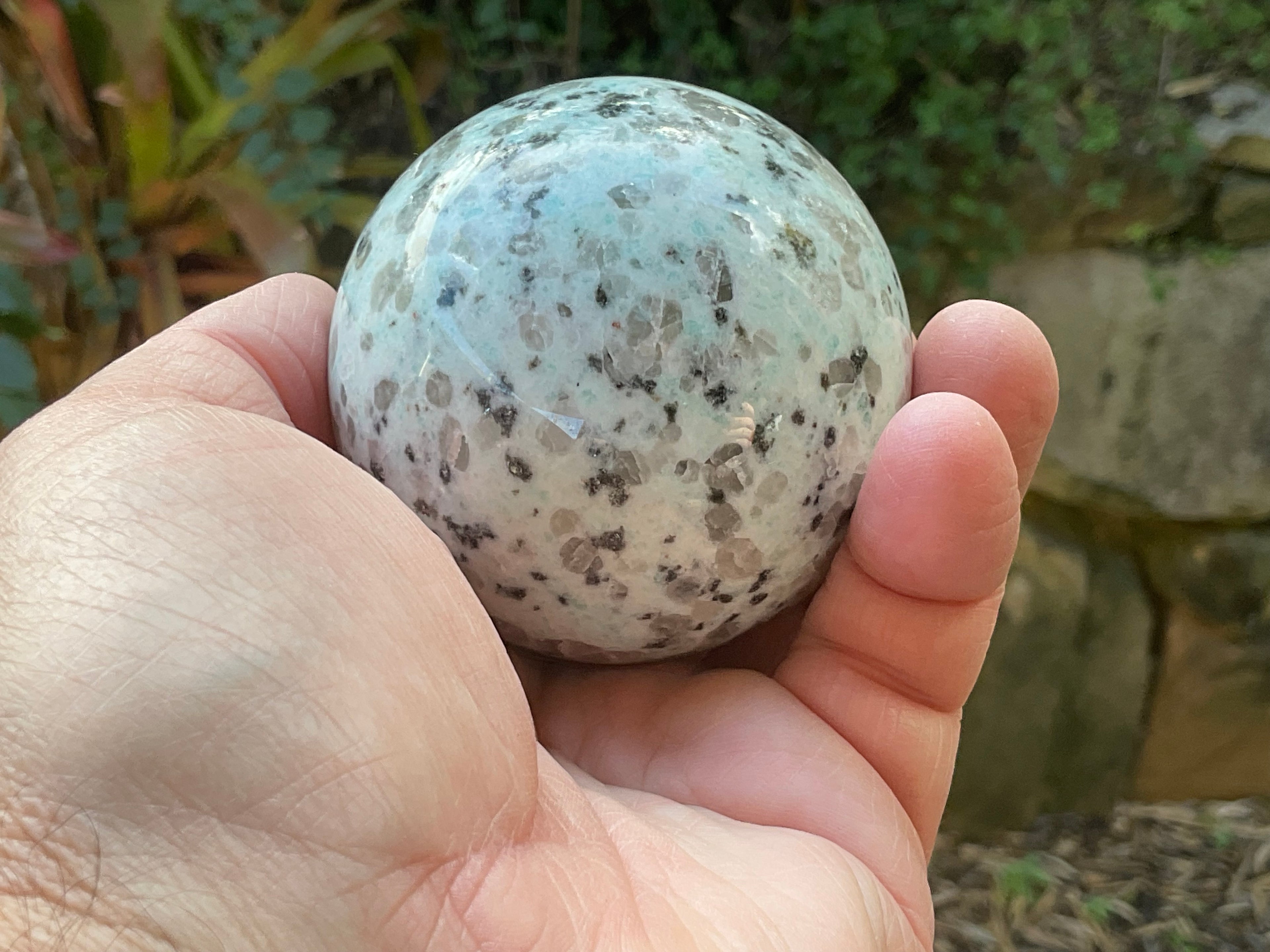 343g “Kiwi Jasper” Sphere 2C