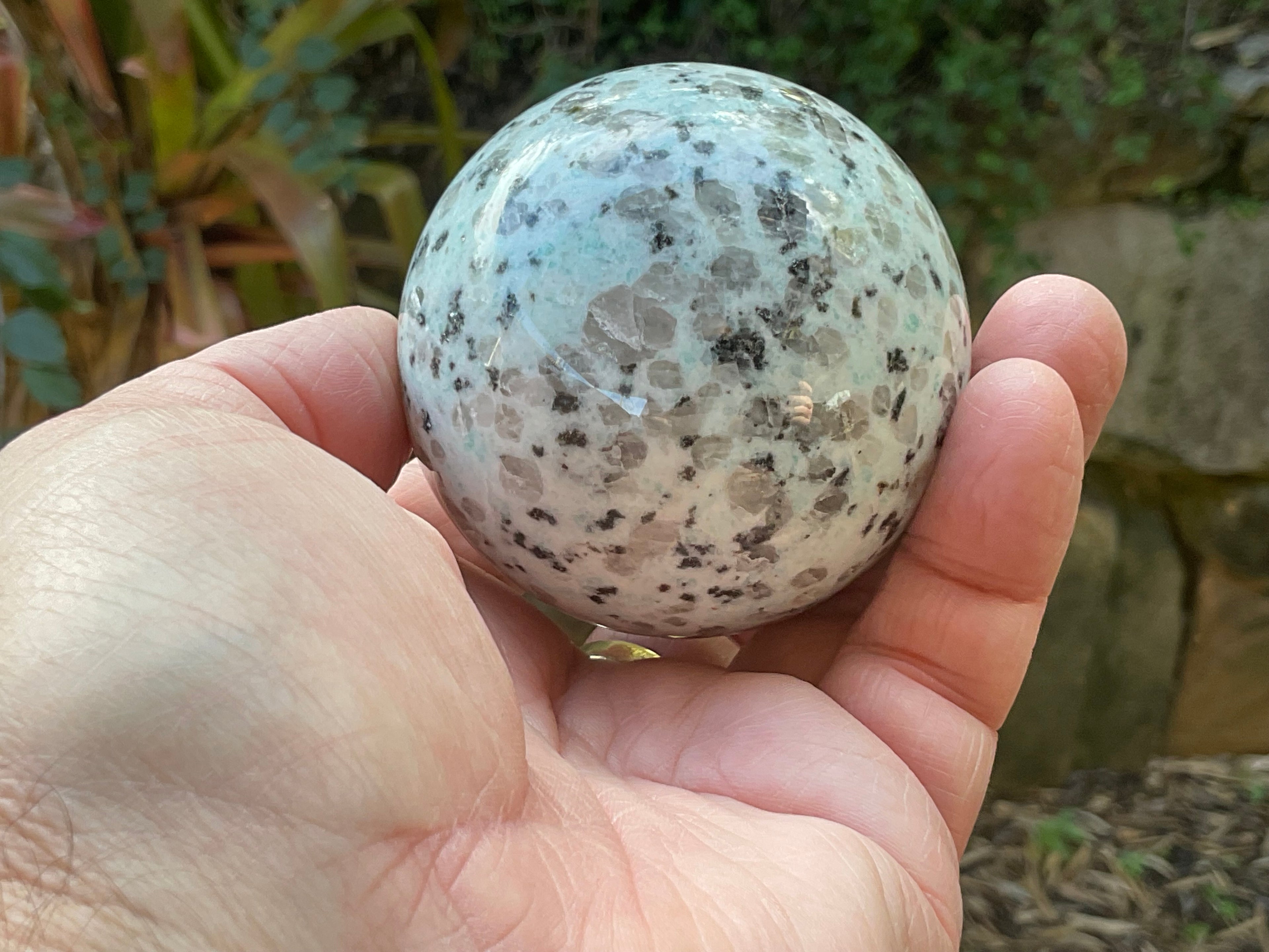343g “Kiwi Jasper” Sphere 2C