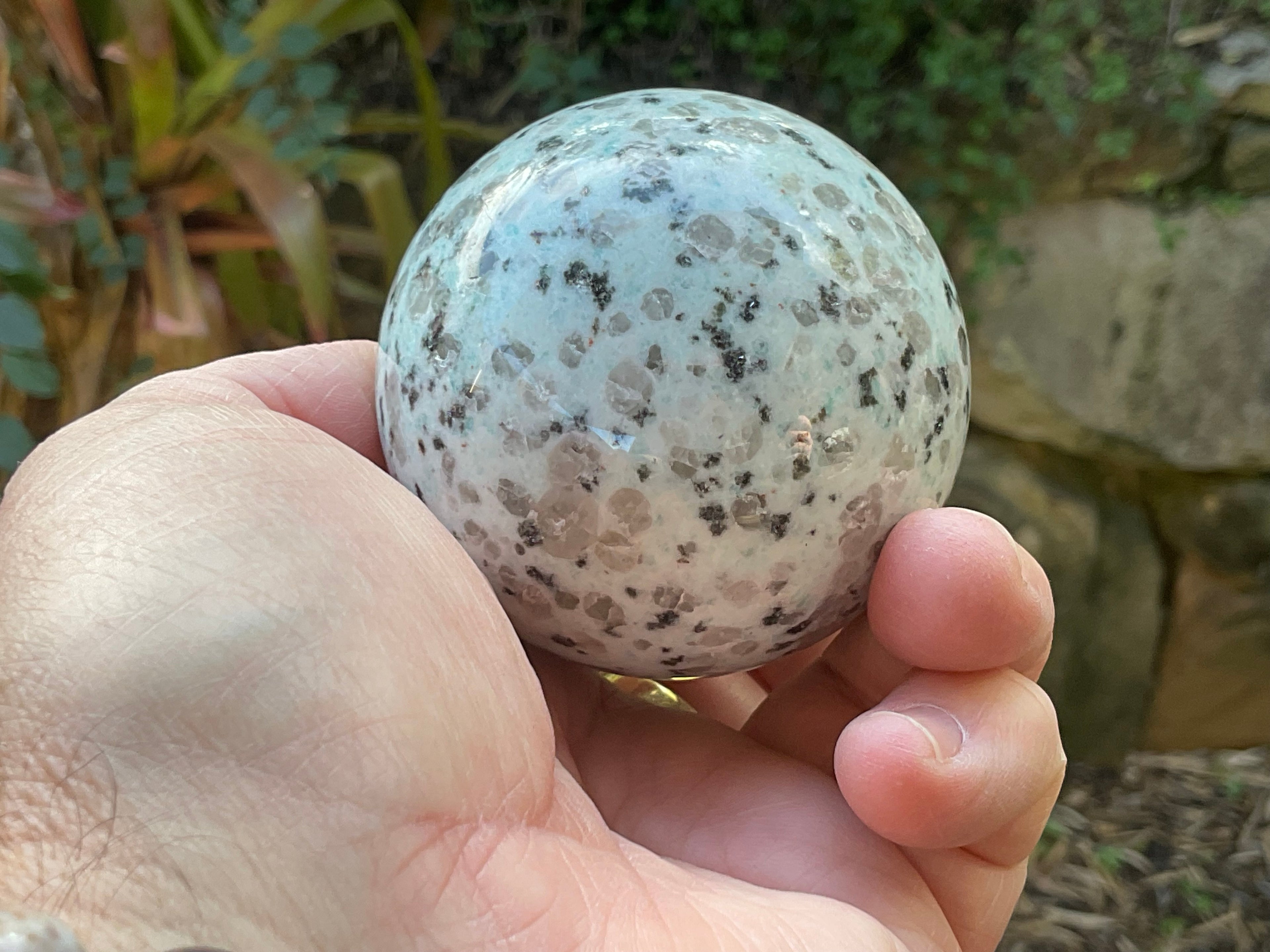 343g “Kiwi Jasper” Sphere 2C