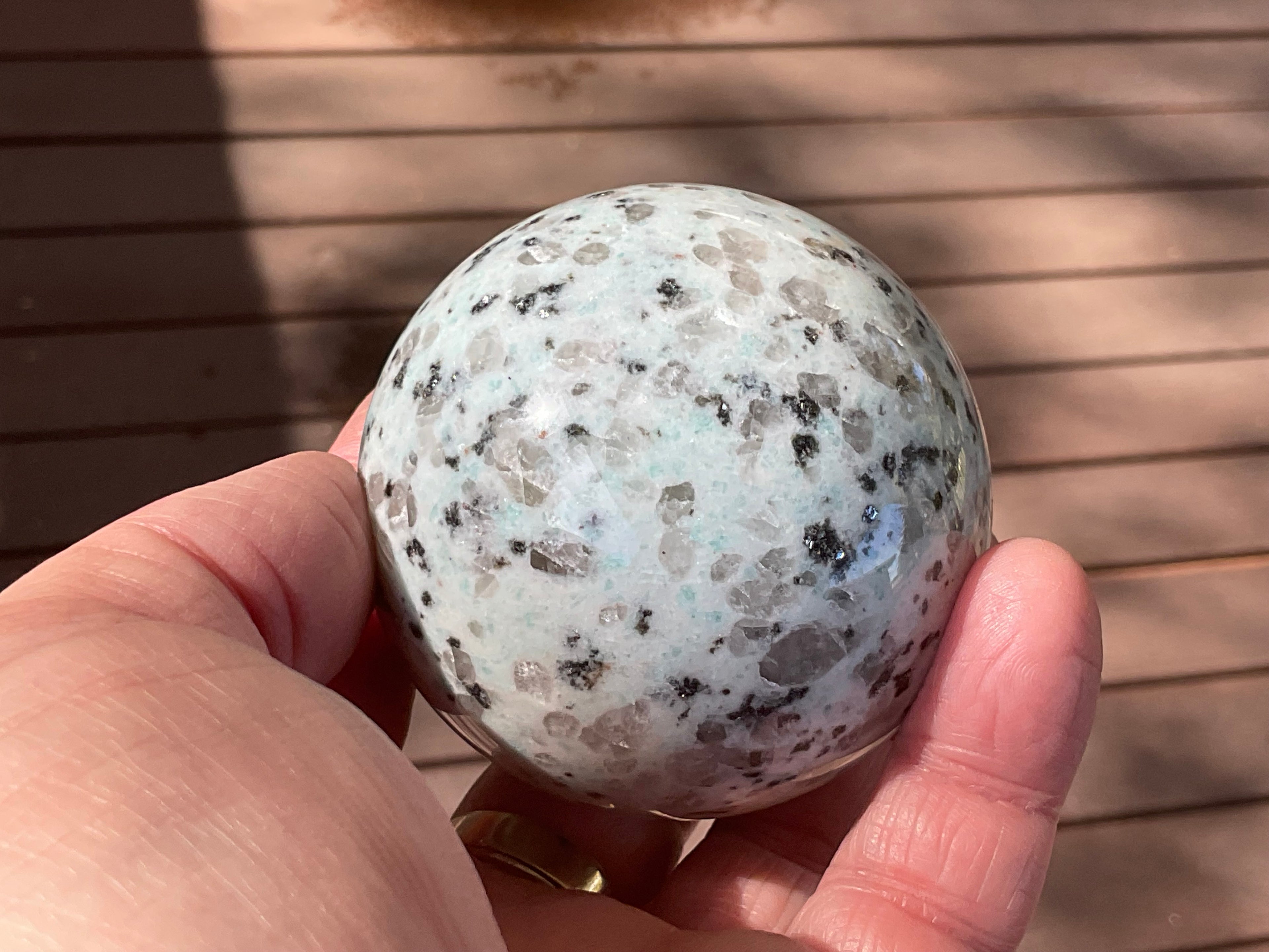 343g “Kiwi Jasper” Sphere 2C