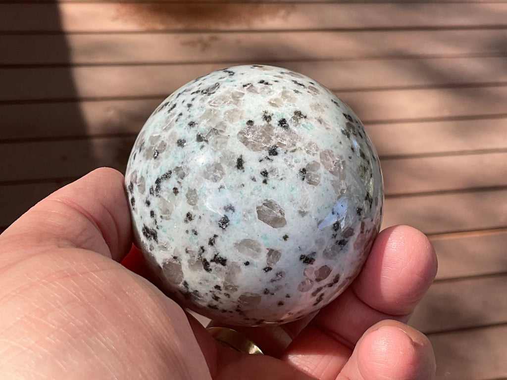 343g “Kiwi Jasper” Sphere 2C