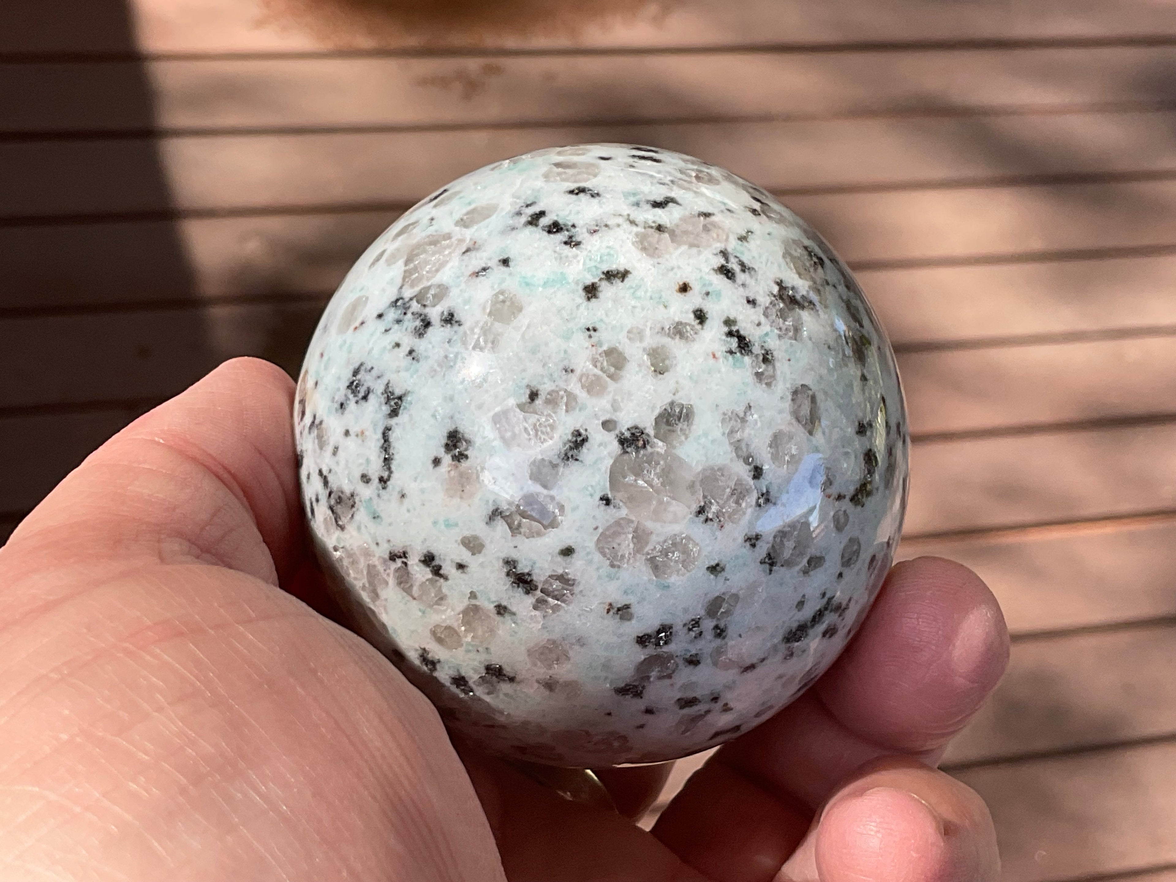 343g “Kiwi Jasper” Sphere 2C