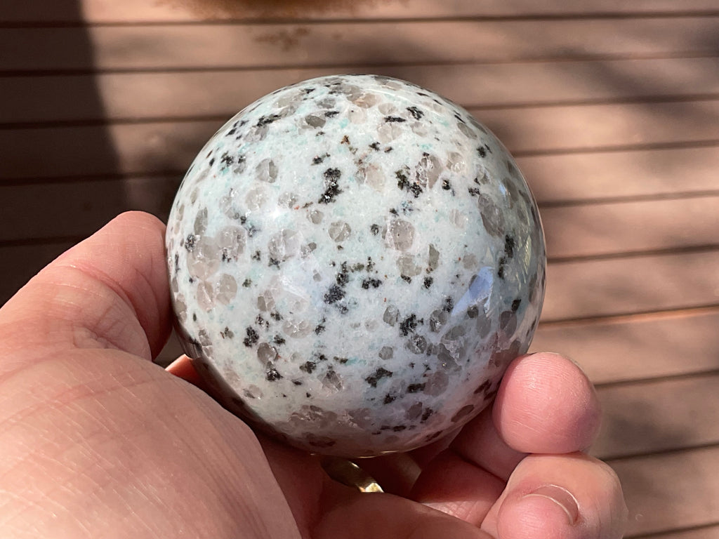 343g “Kiwi Jasper” Sphere 2C