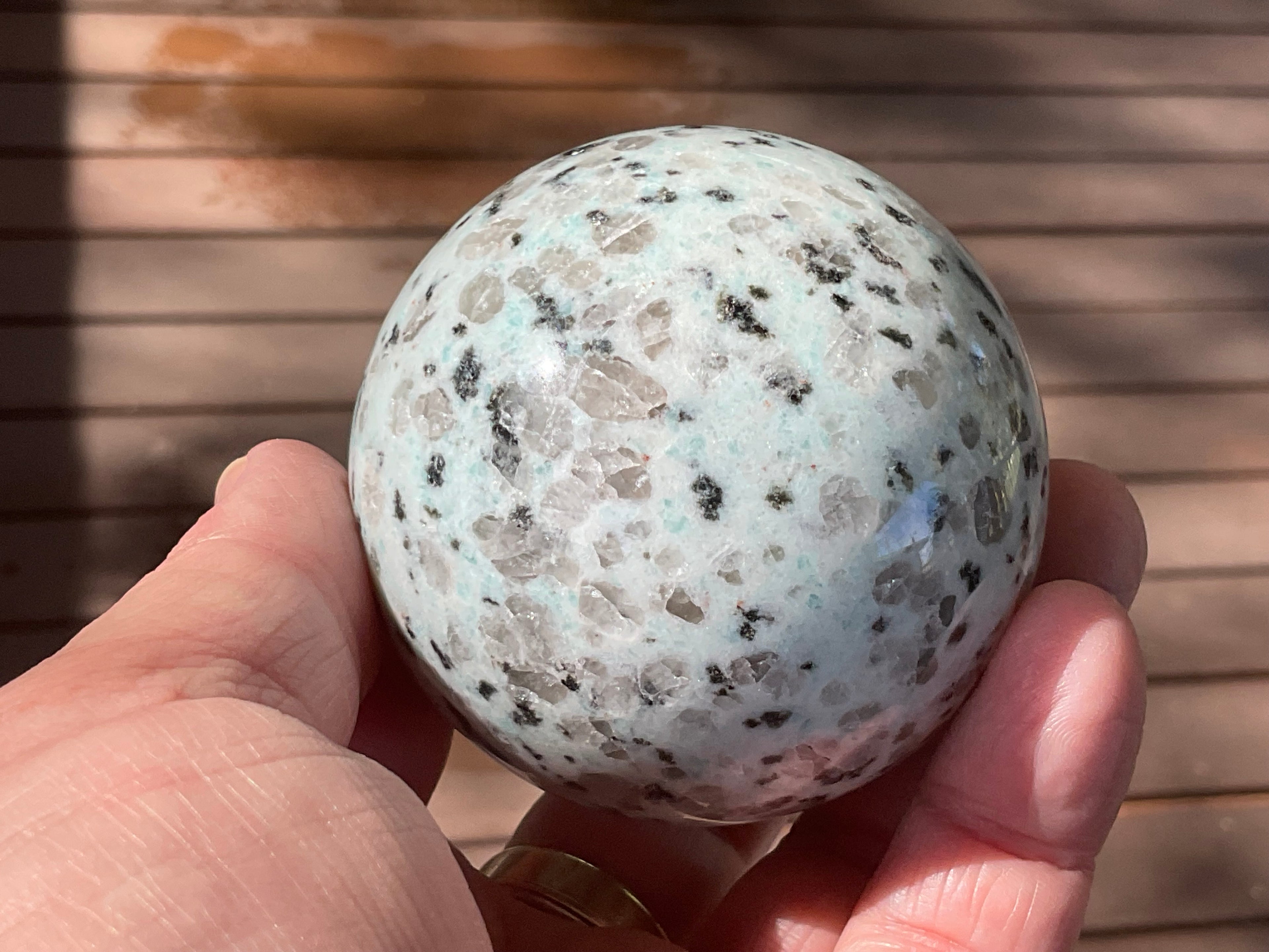 361g “Kiwi Jasper” Sphere 3A