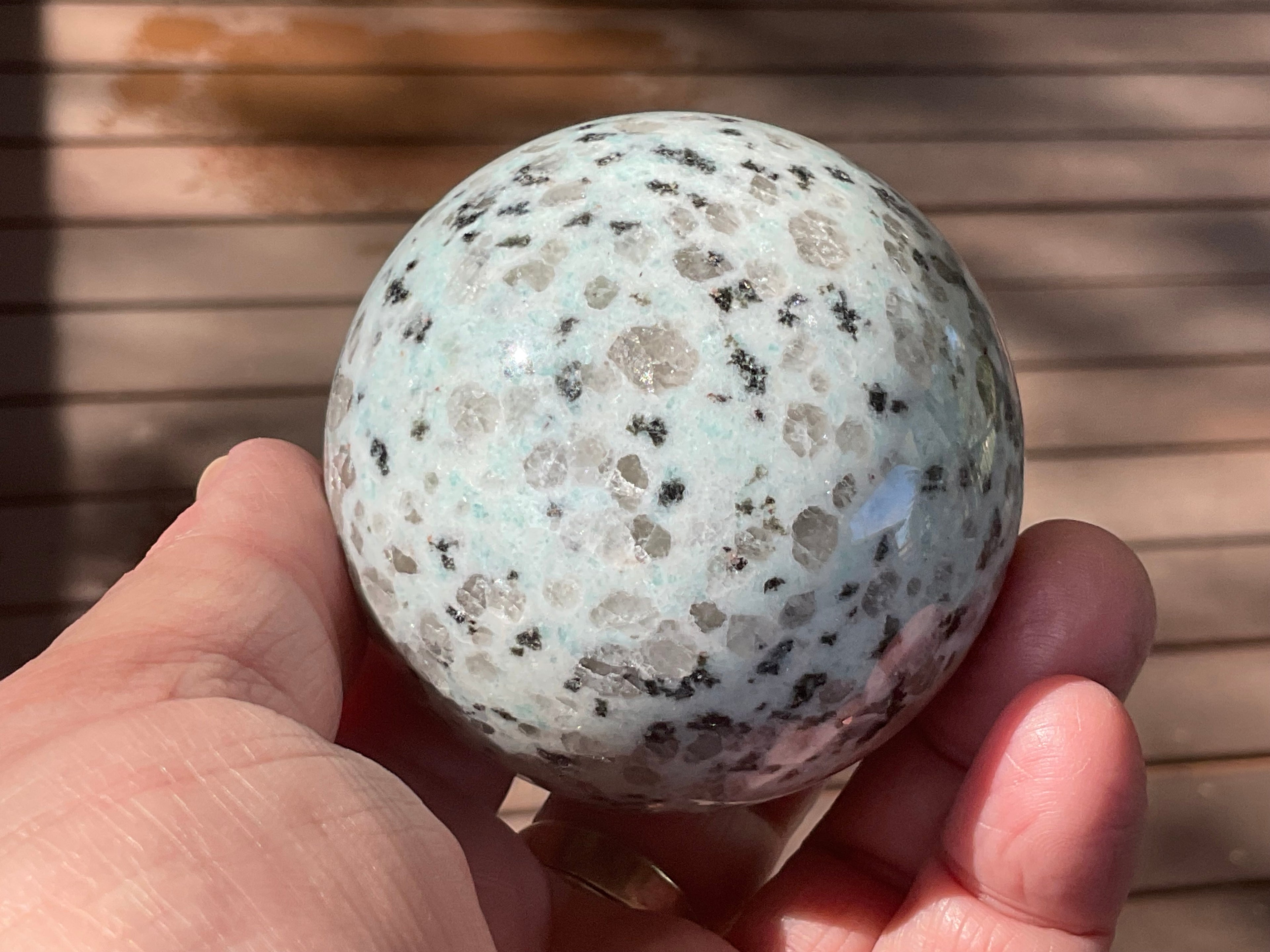 361g “Kiwi Jasper” Sphere 3A