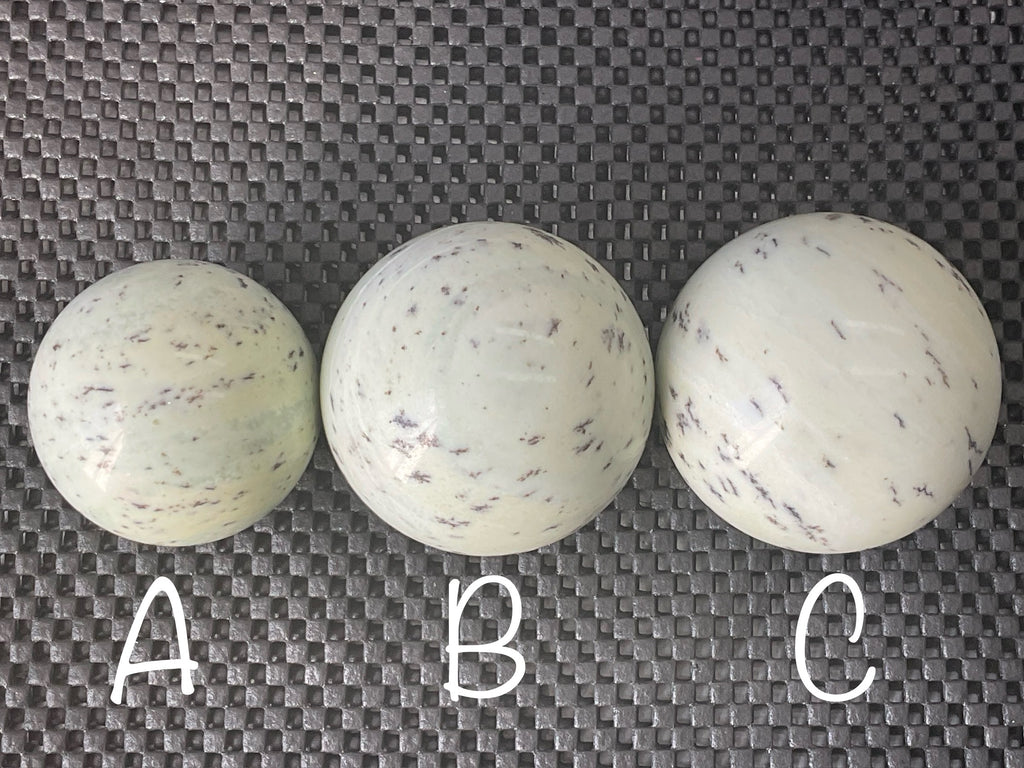 412g Chinese Dendritic Jasper/Siltstone Sphere B