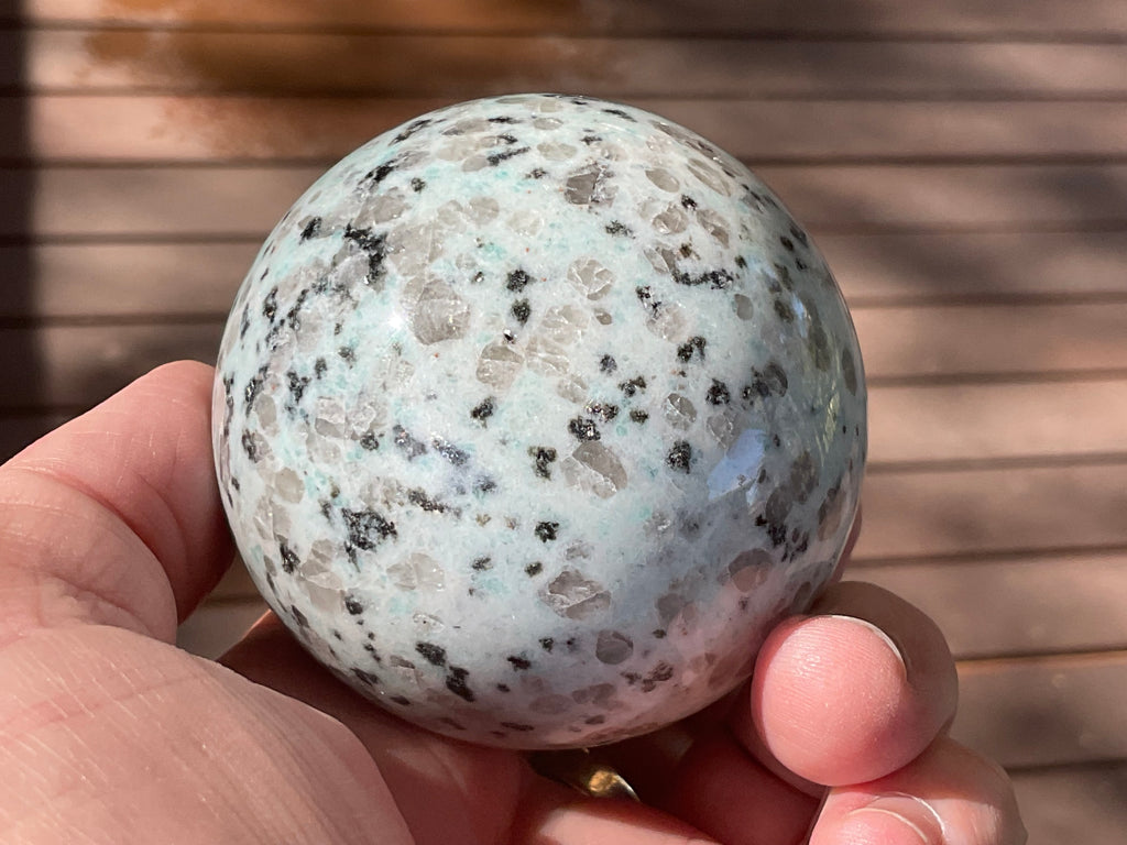 361g “Kiwi Jasper” Sphere 3A