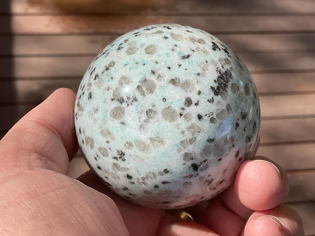 361g “Kiwi Jasper” Sphere 3A