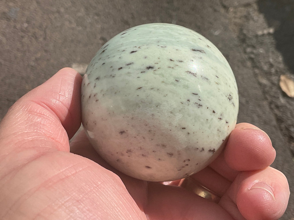 266g Chinese Dendritic Jasper/Siltstone Sphere A