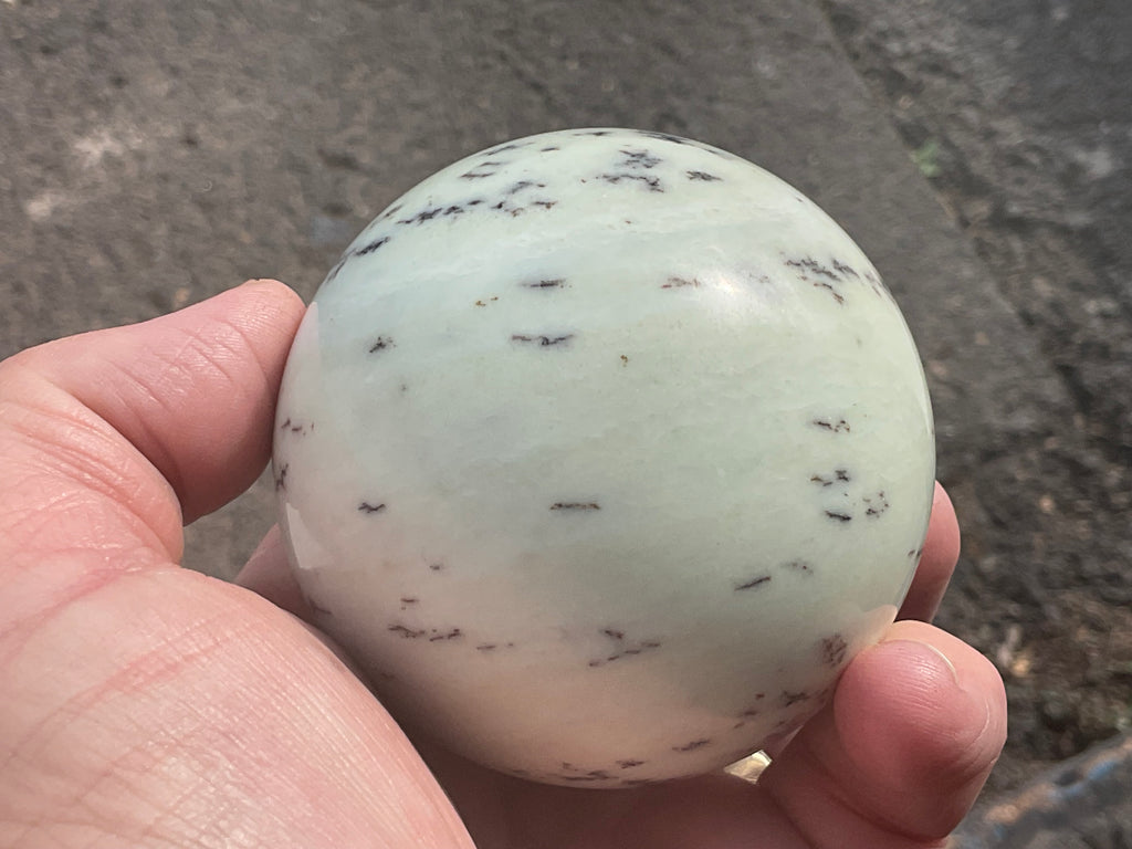 436g Chinese Dendritic Jasper/Siltstone Sphere C