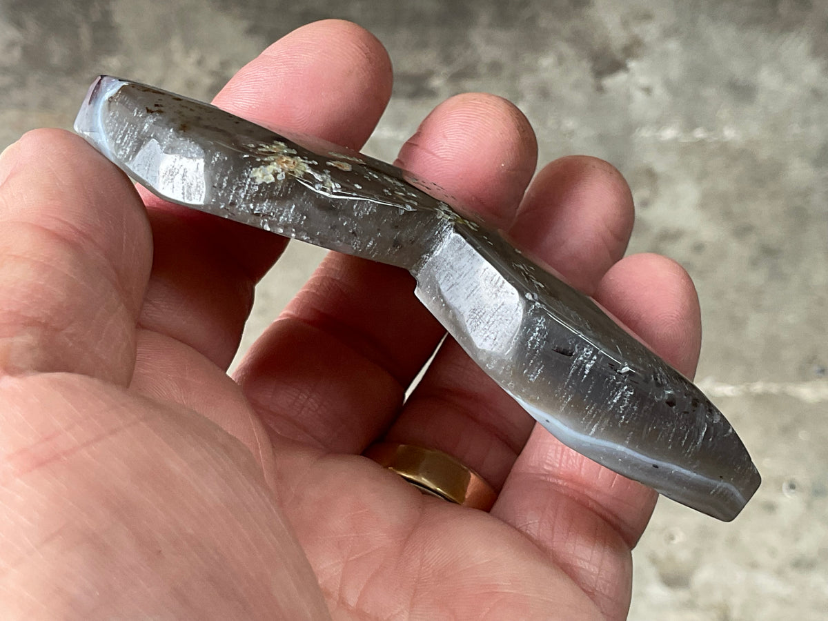 82g Dendritic Agate Butterfly