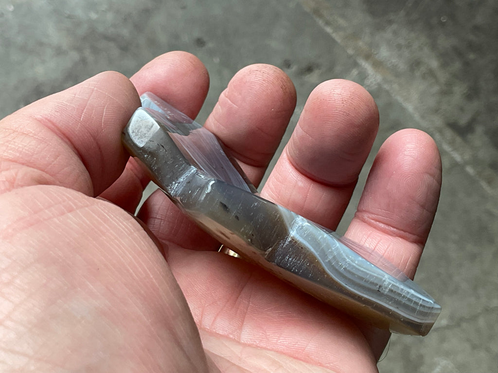 82g Dendritic Agate Butterfly