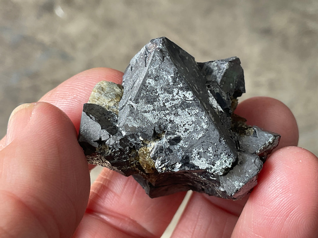 58g Magnetite with Calcite Specimen 1A