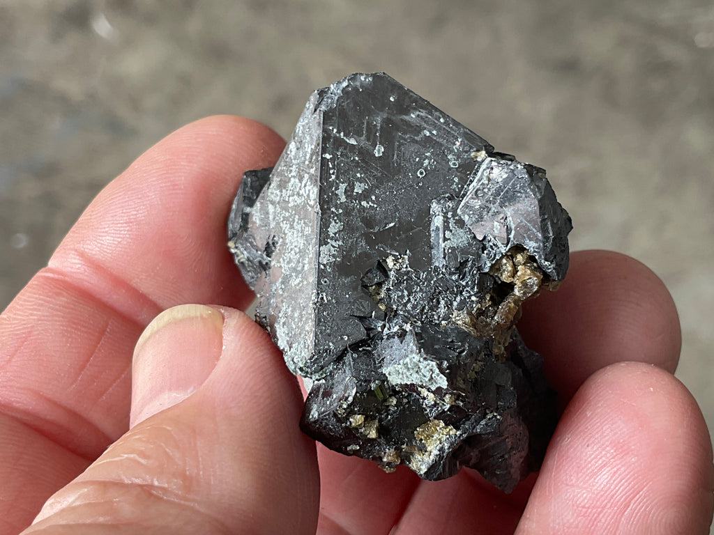 58g Magnetite with Calcite Specimen 1A