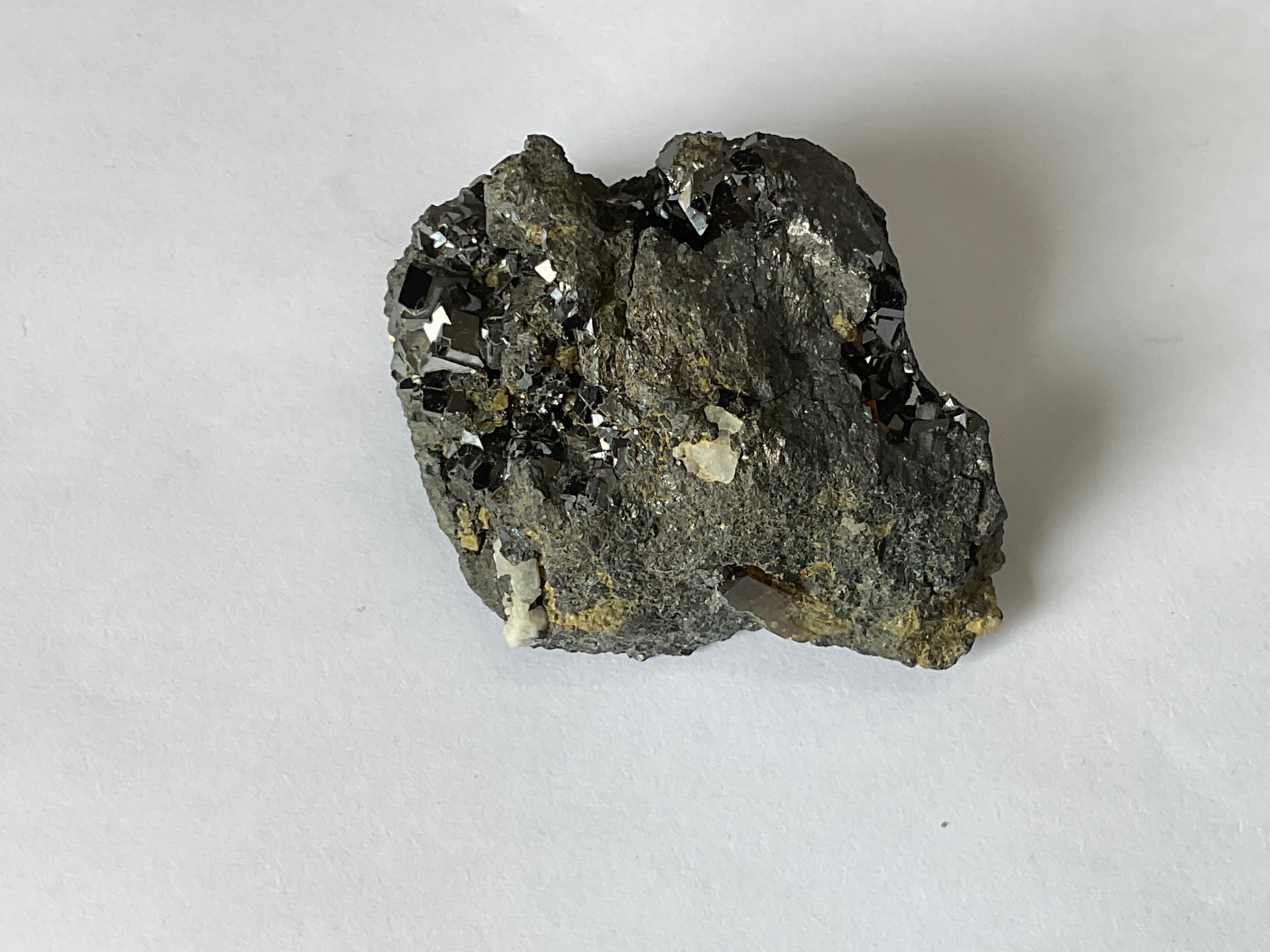 118g Magnetite with Calcite Specimen