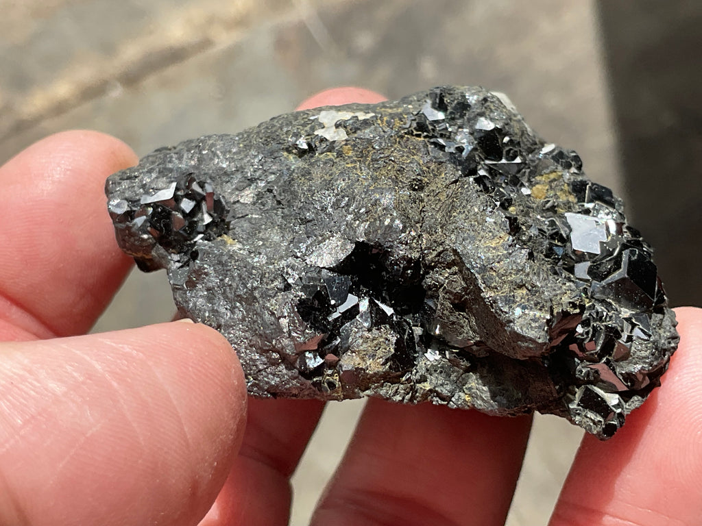 118g Magnetite with Calcite Specimen
