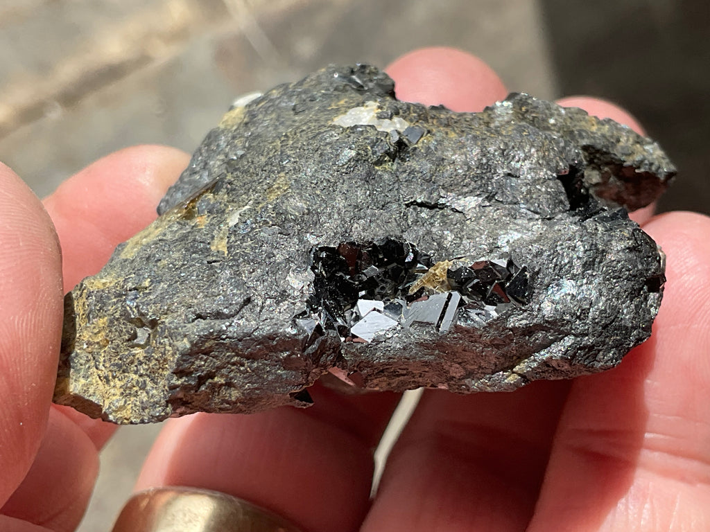 118g Magnetite with Calcite Specimen