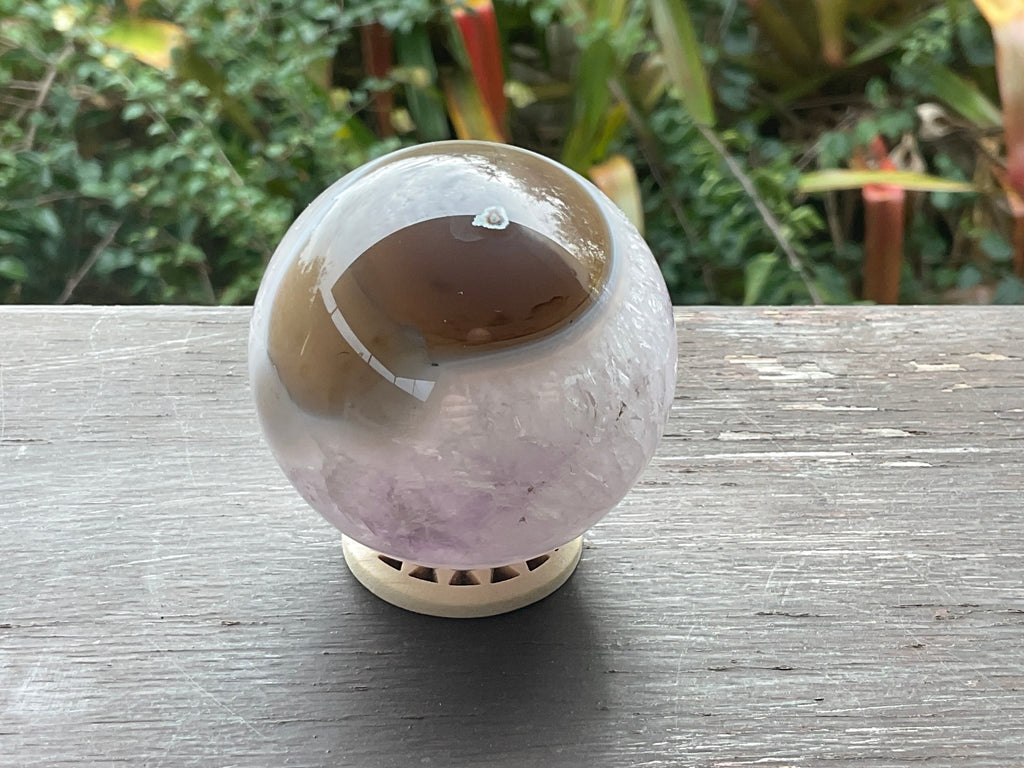 272g Amethyst/Agate Sphere A