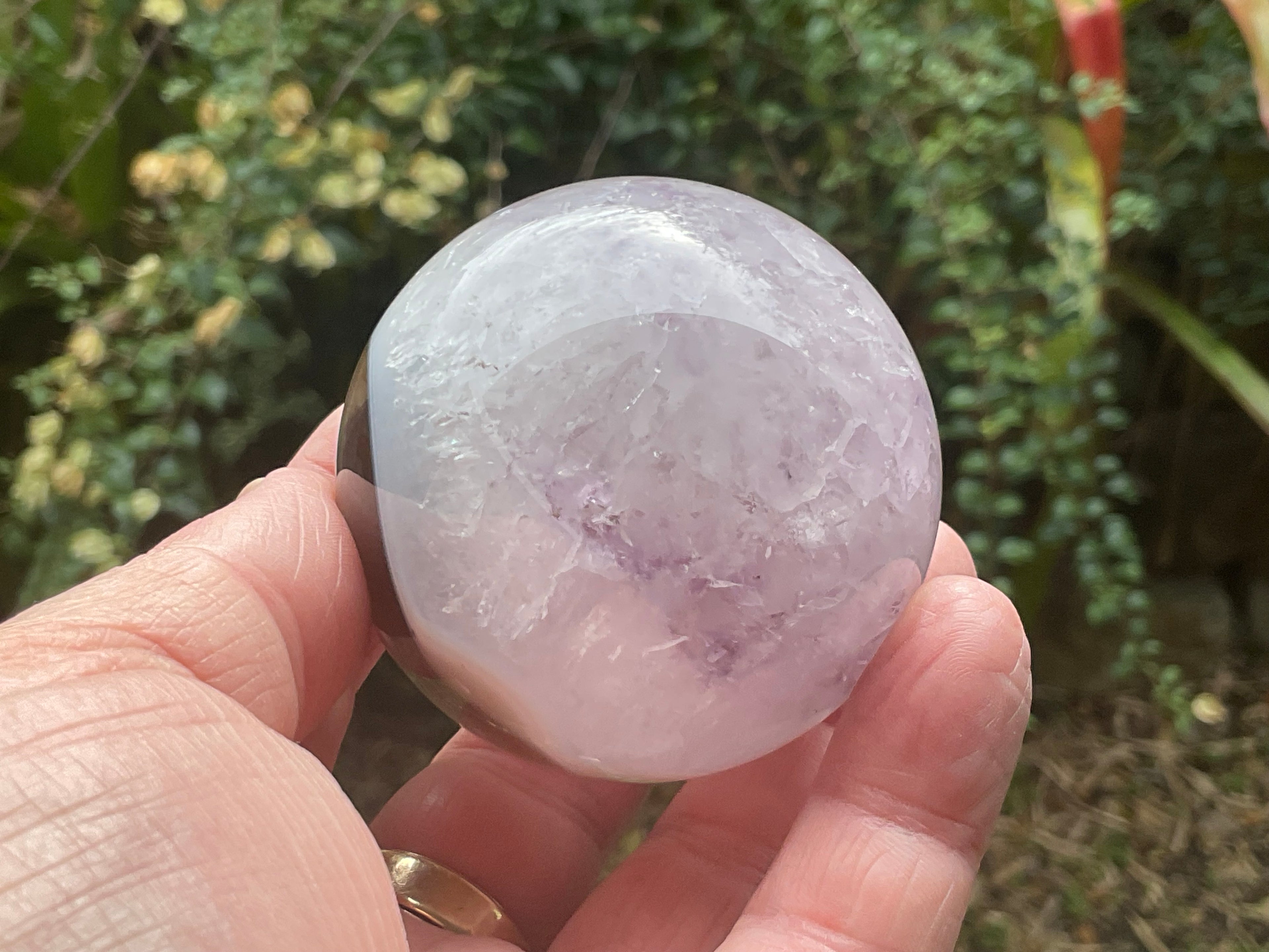 272g Amethyst/Agate Sphere A