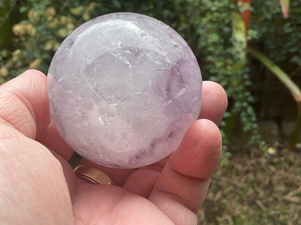 272g Amethyst/Agate Sphere A