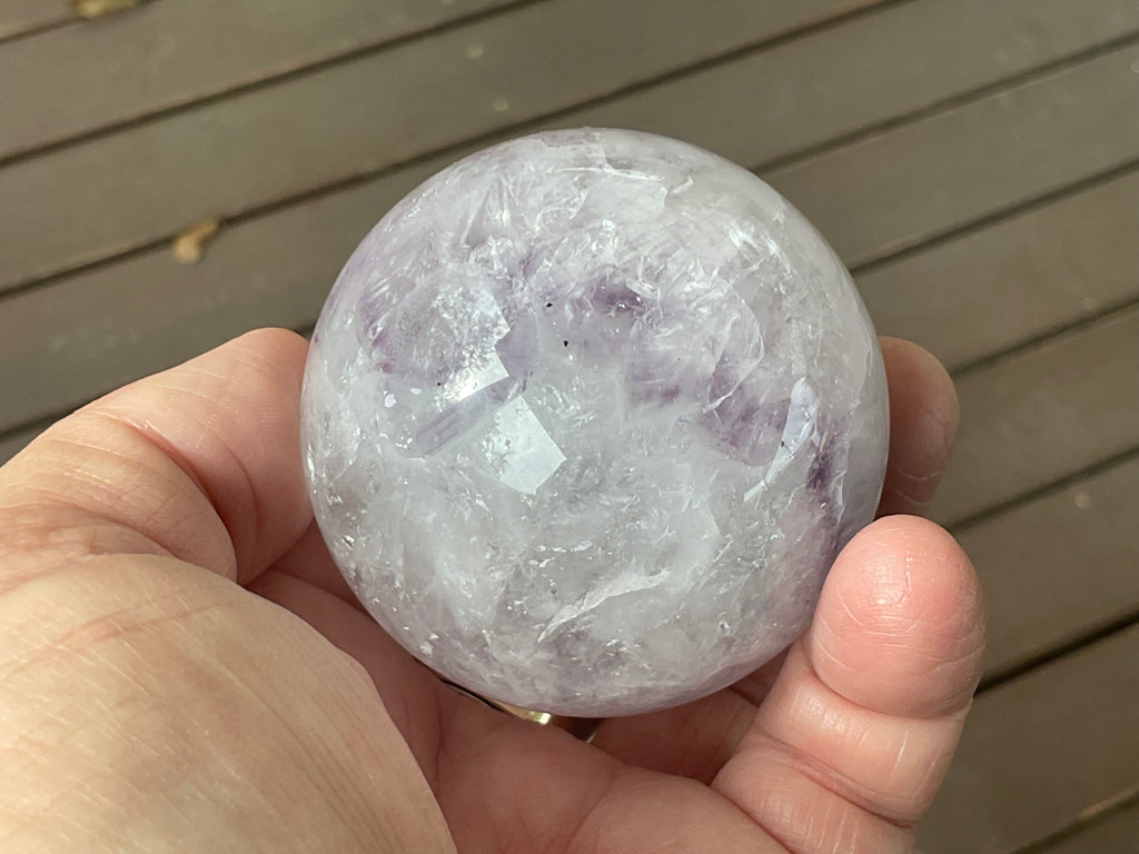 272g Amethyst/Agate Sphere A