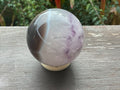 296g Amethyst Agate Sphere B