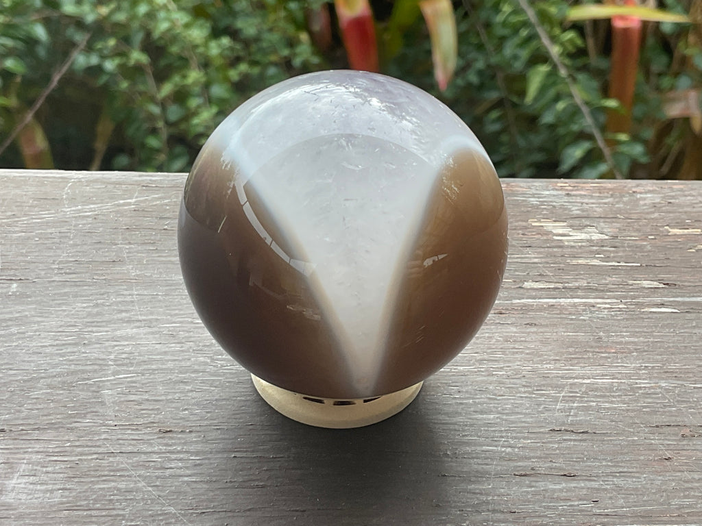 296g Amethyst Agate Sphere B