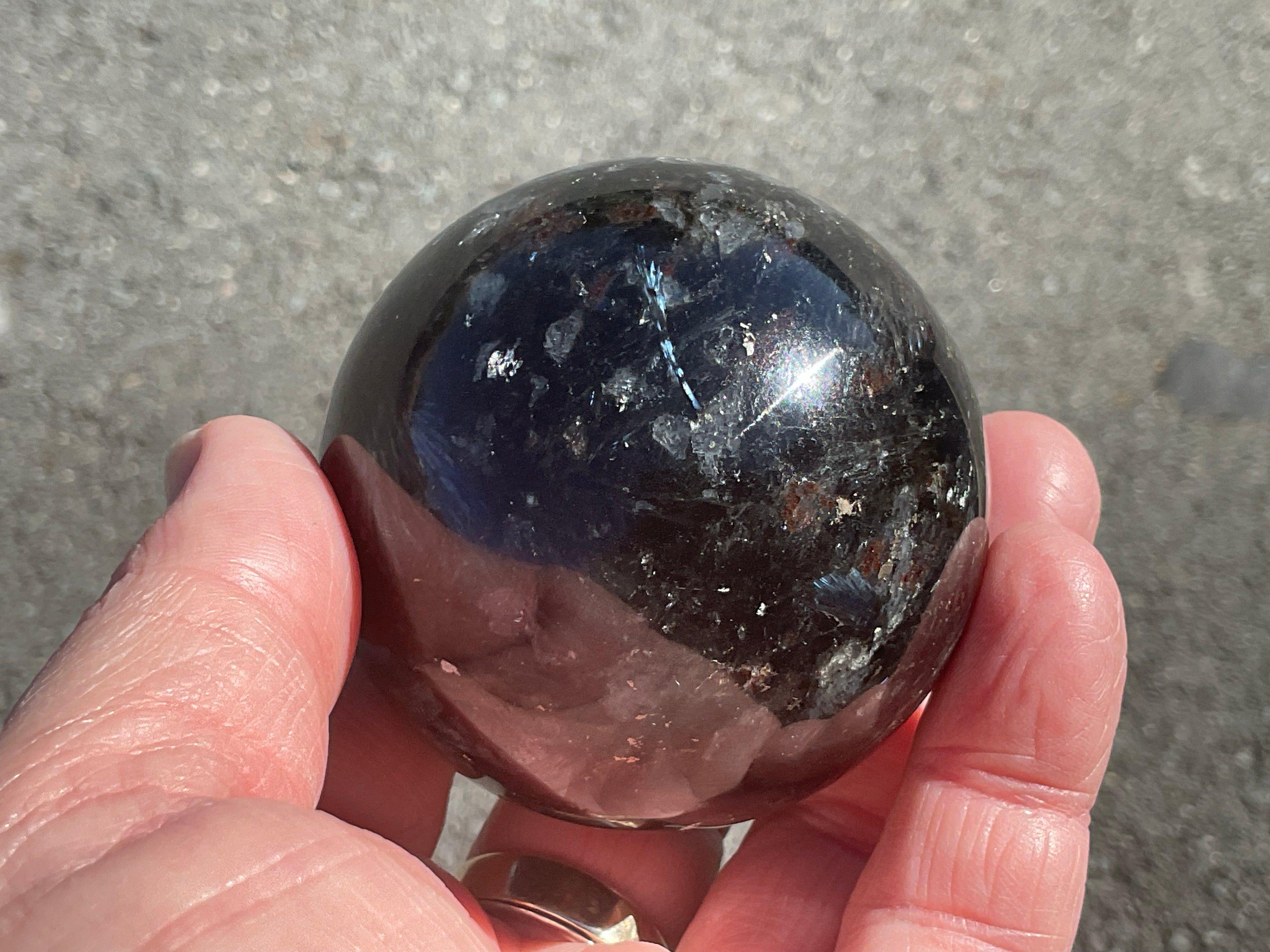 353g Arfvedsonite Sphere