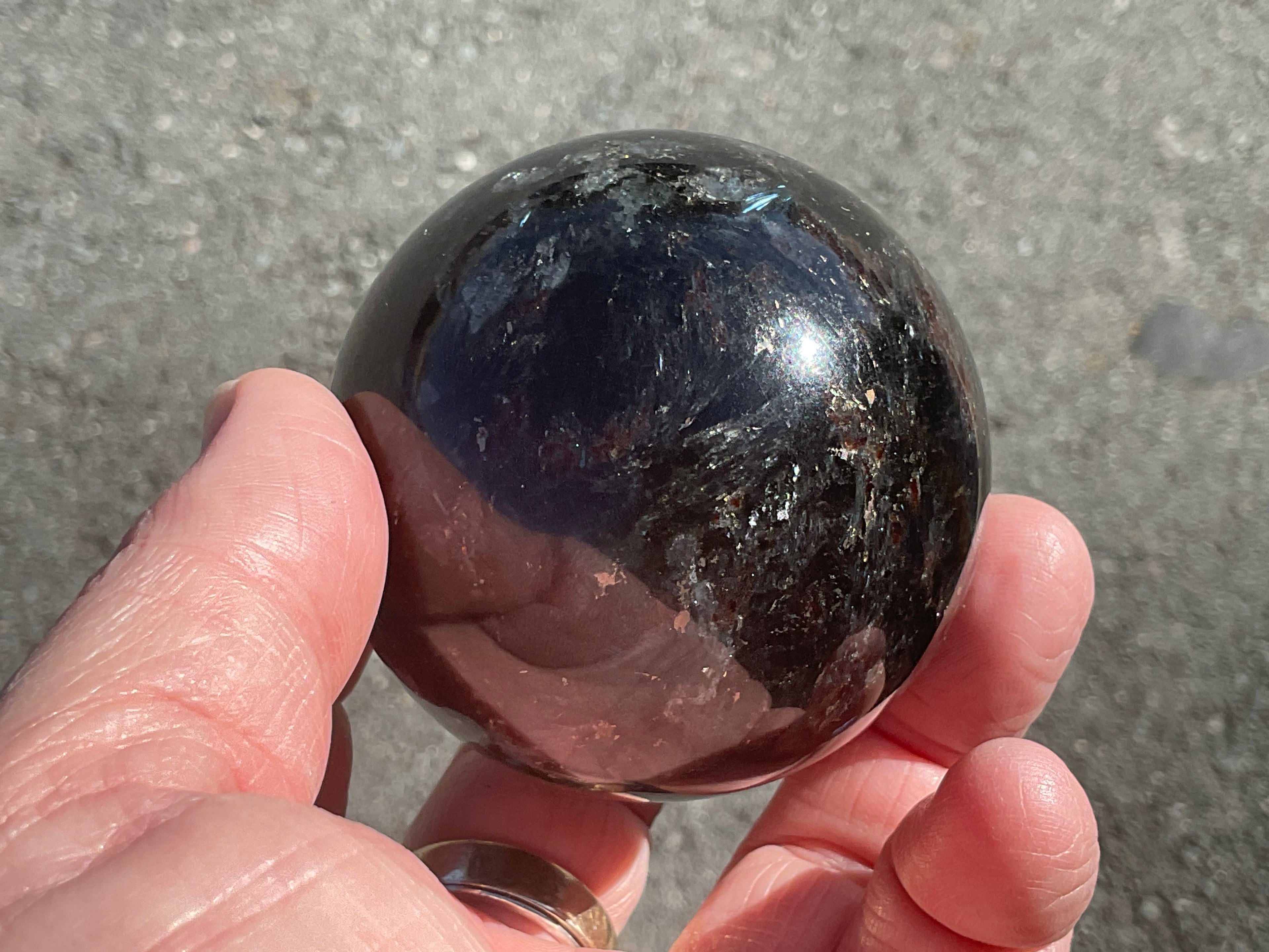 353g Arfvedsonite Sphere