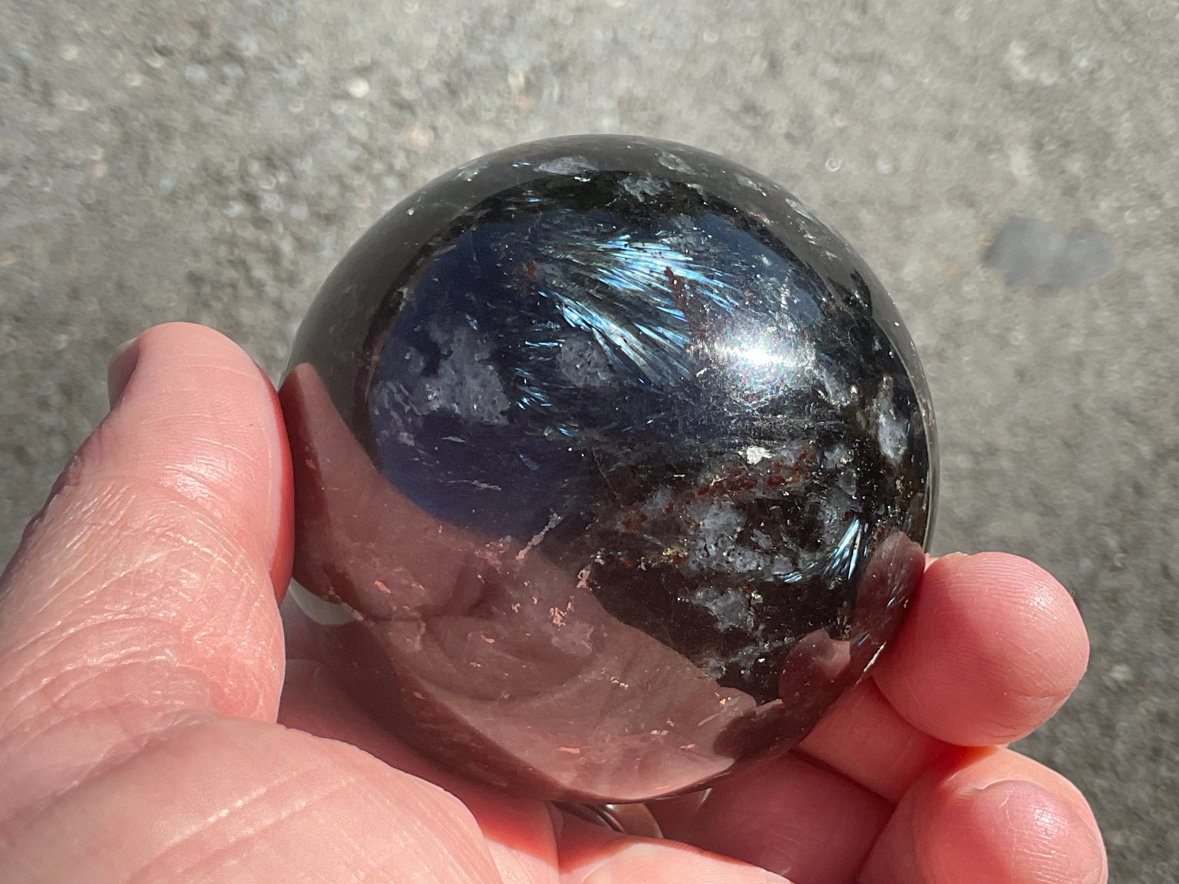 353g Arfvedsonite Sphere
