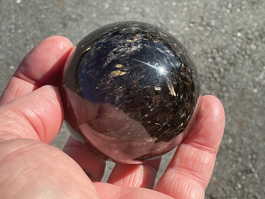 332g Astrophyllite Sphere